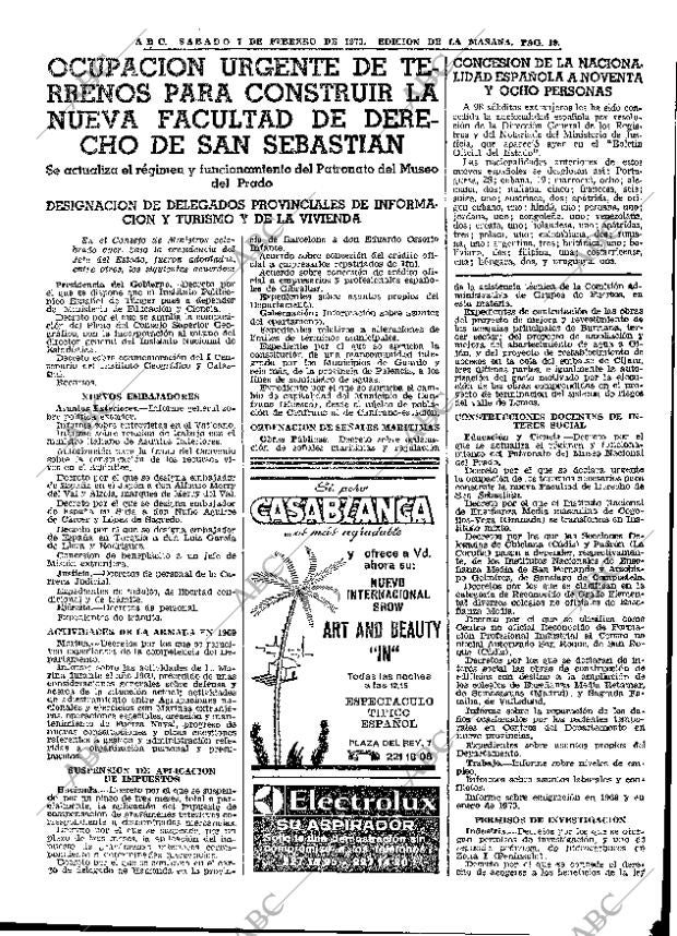 ABC MADRID 07-02-1970 página 19