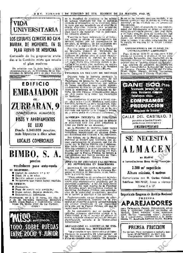 ABC MADRID 07-02-1970 página 24
