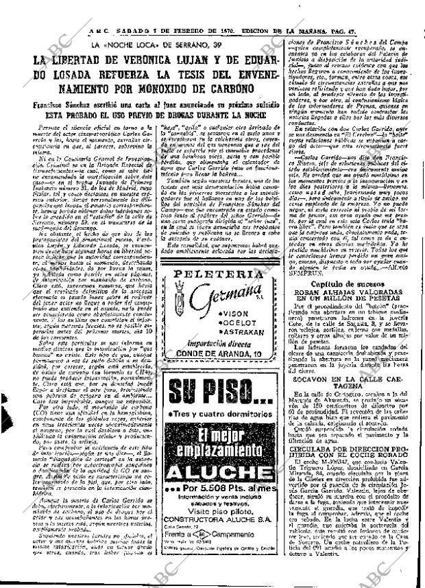 ABC MADRID 07-02-1970 página 47