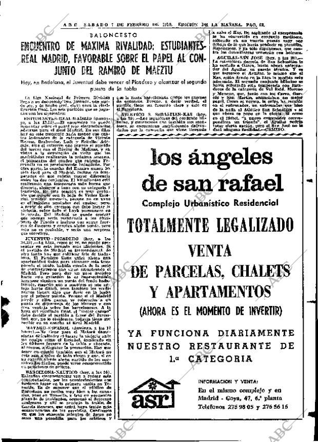 ABC MADRID 07-02-1970 página 63