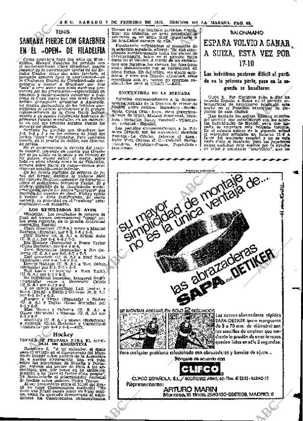ABC MADRID 07-02-1970 página 65