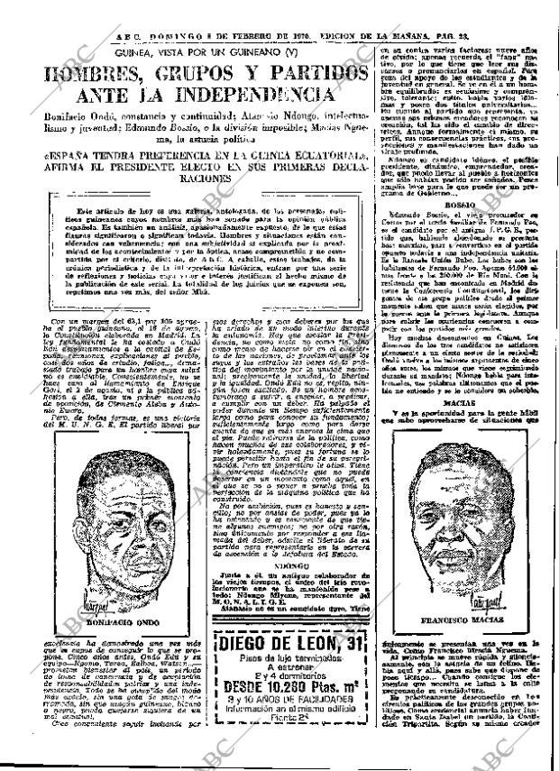 ABC MADRID 08-02-1970 página 23