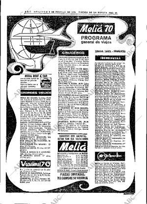 ABC MADRID 08-02-1970 página 46