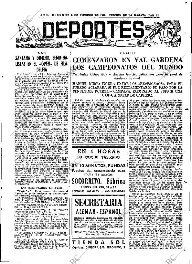 ABC MADRID 08-02-1970 página 53