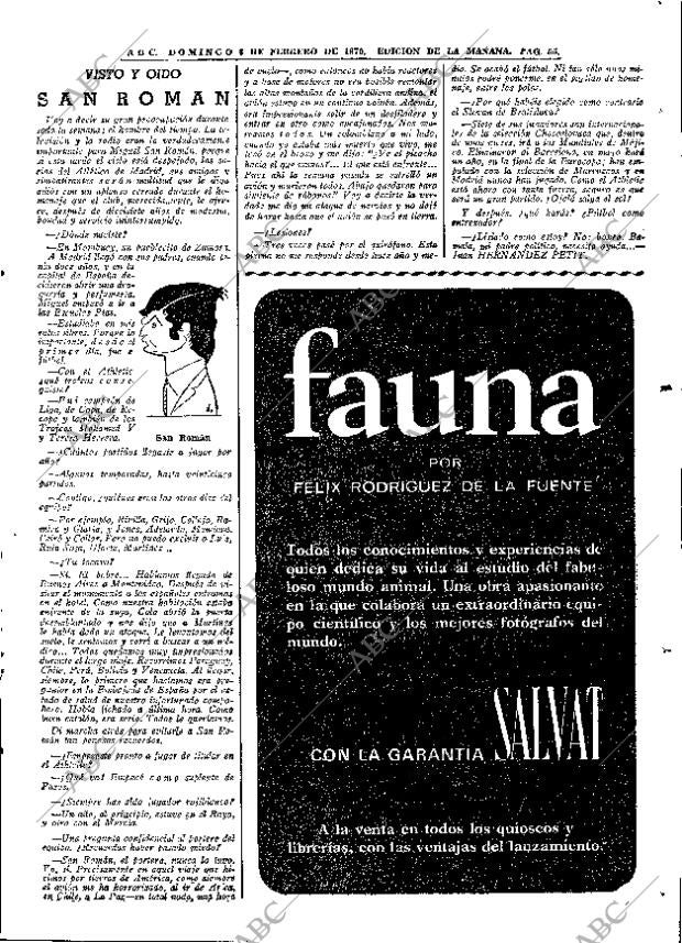 ABC MADRID 08-02-1970 página 55
