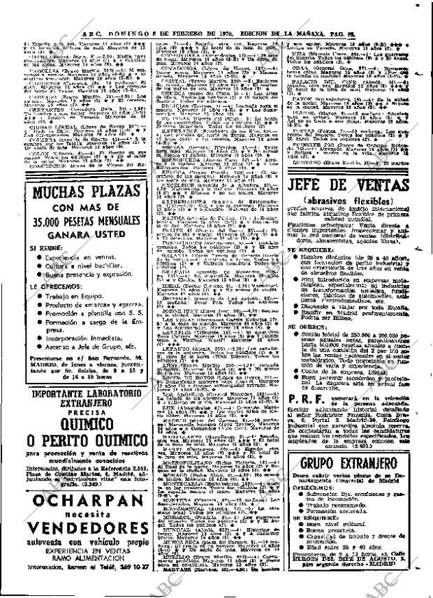 ABC MADRID 08-02-1970 página 69