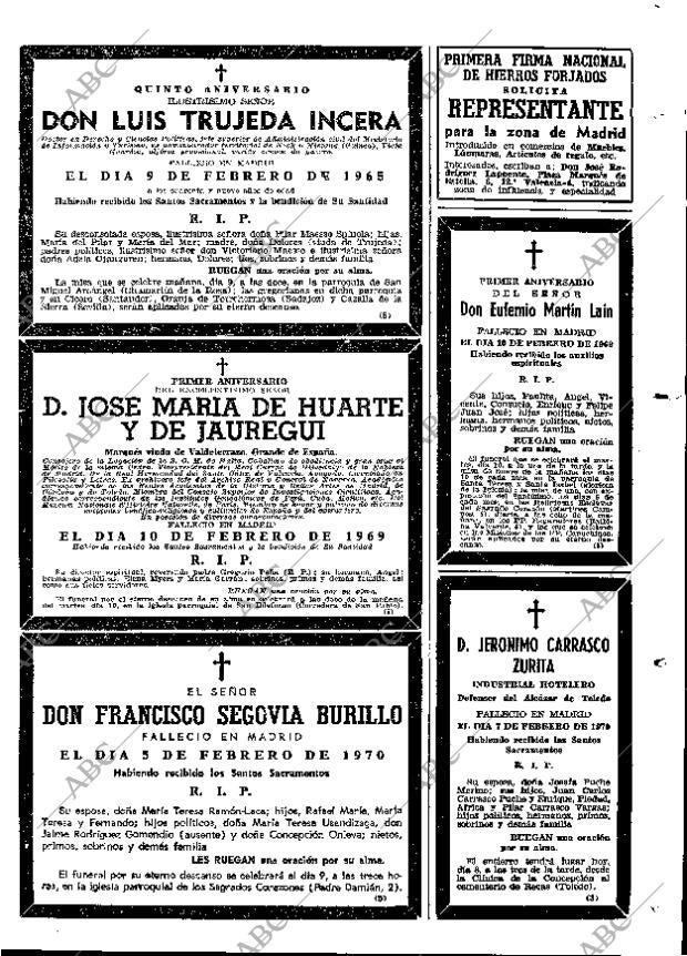 ABC MADRID 08-02-1970 página 87