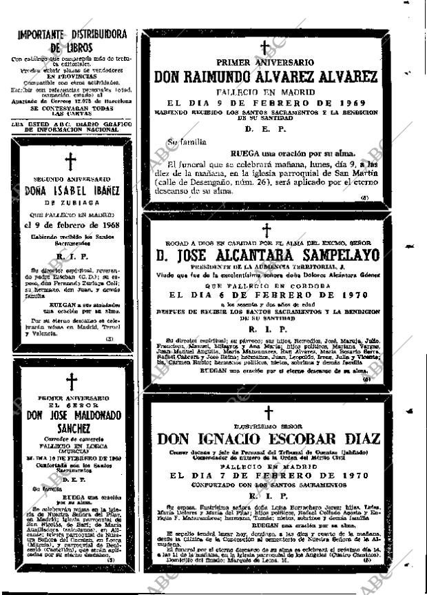 ABC MADRID 08-02-1970 página 89