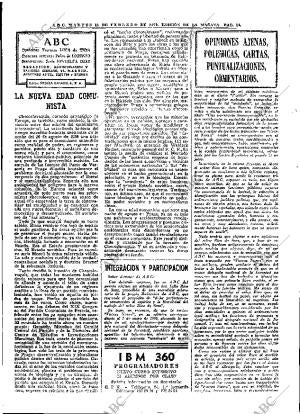 ABC MADRID 10-02-1970 página 14