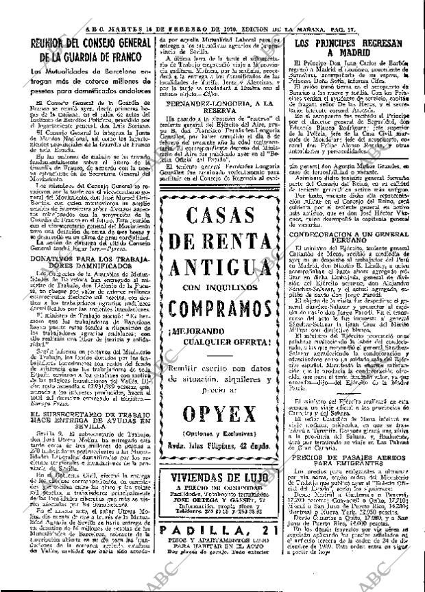 ABC MADRID 10-02-1970 página 17