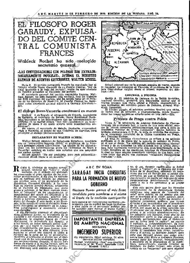 ABC MADRID 10-02-1970 página 23