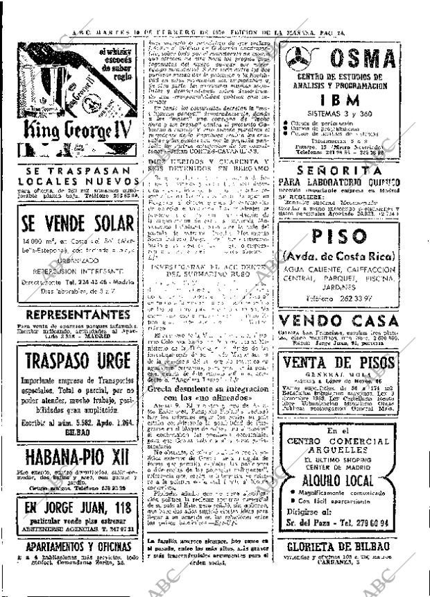 ABC MADRID 10-02-1970 página 24