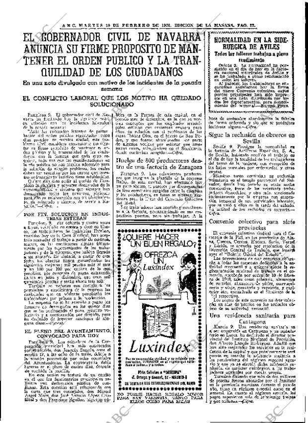 ABC MADRID 10-02-1970 página 37
