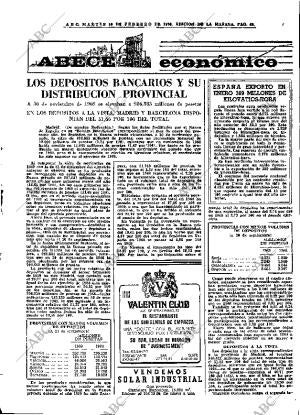 ABC MADRID 10-02-1970 página 49