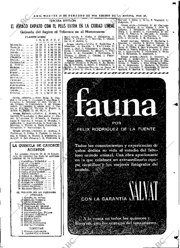 ABC MADRID 10-02-1970 página 57