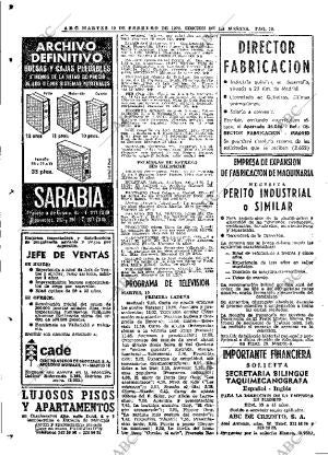 ABC MADRID 10-02-1970 página 76