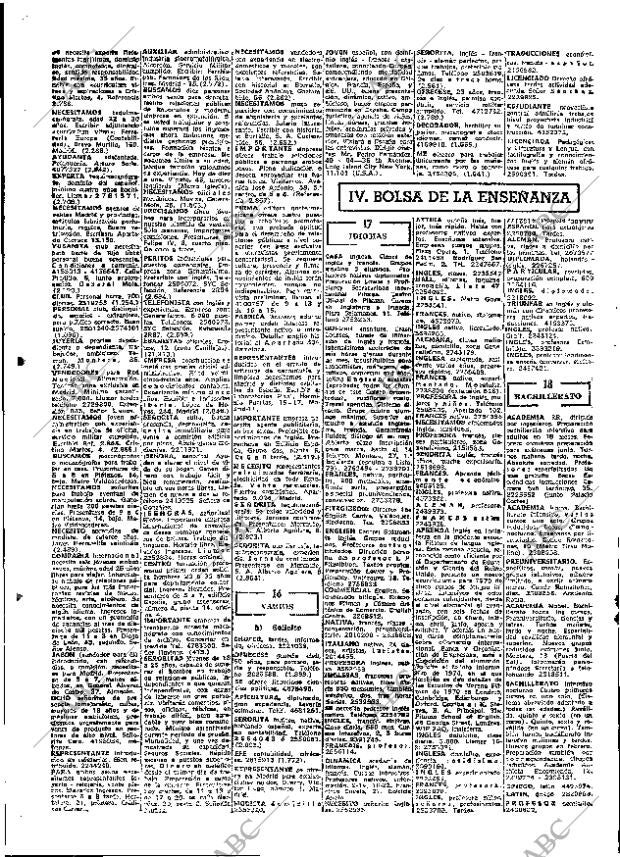 ABC MADRID 10-02-1970 página 88