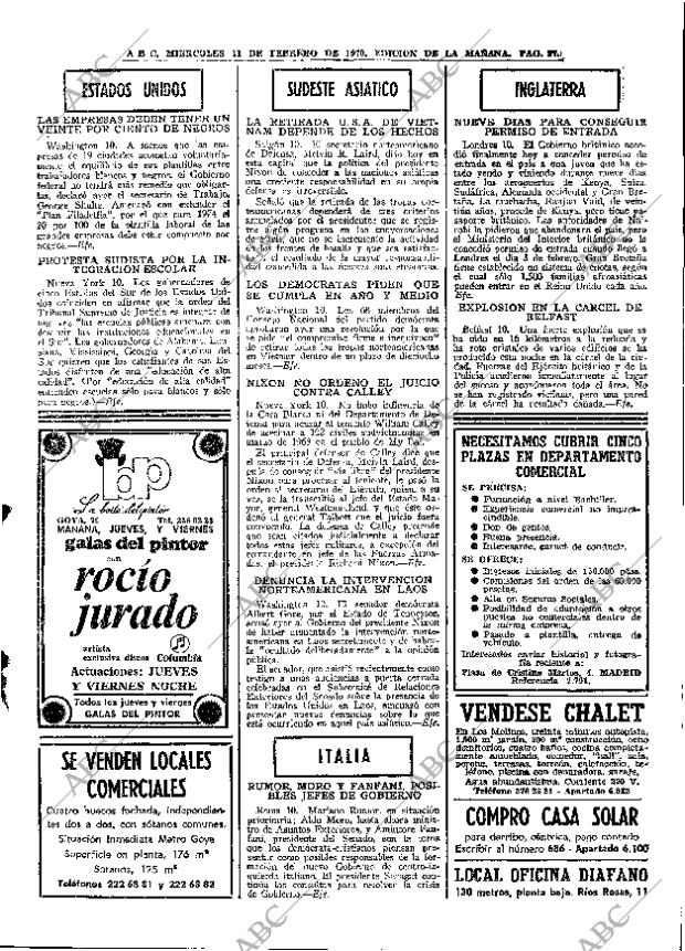 ABC MADRID 11-02-1970 página 27
