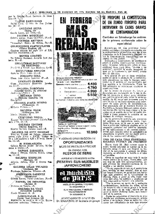 ABC MADRID 11-02-1970 página 49