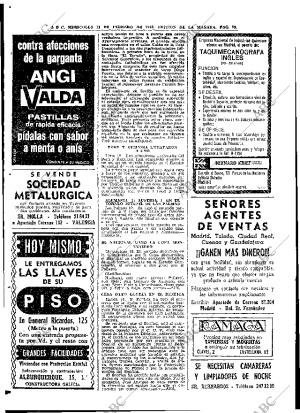 ABC MADRID 11-02-1970 página 60