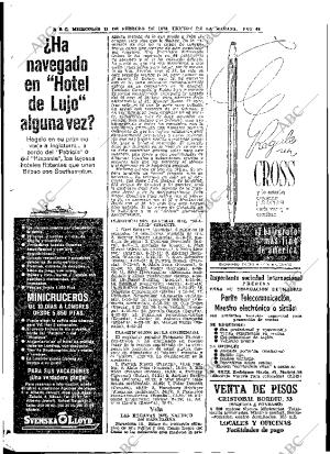 ABC MADRID 11-02-1970 página 64