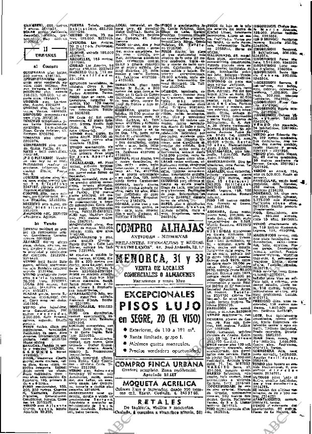 ABC MADRID 11-02-1970 página 85