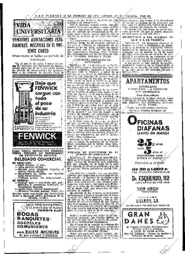 ABC MADRID 13-02-1970 página 26