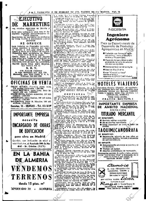 ABC MADRID 13-02-1970 página 78