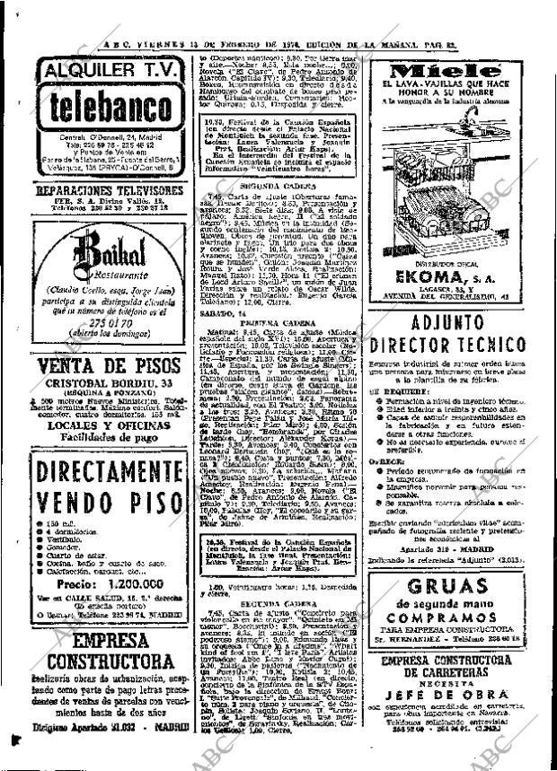 ABC MADRID 13-02-1970 página 82