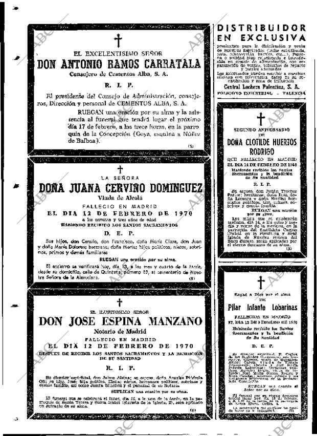 ABC MADRID 13-02-1970 página 98