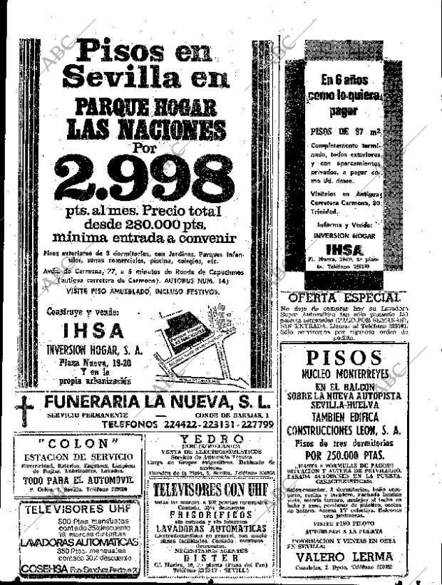 ABC SEVILLA 13-02-1970 página 75