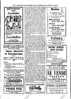 ABC MADRID 18-02-1970 página 16