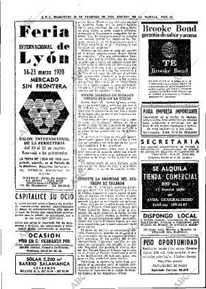 ABC MADRID 18-02-1970 página 34