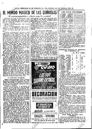 ABC MADRID 18-02-1970 página 62