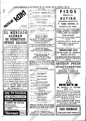 ABC MADRID 18-02-1970 página 66