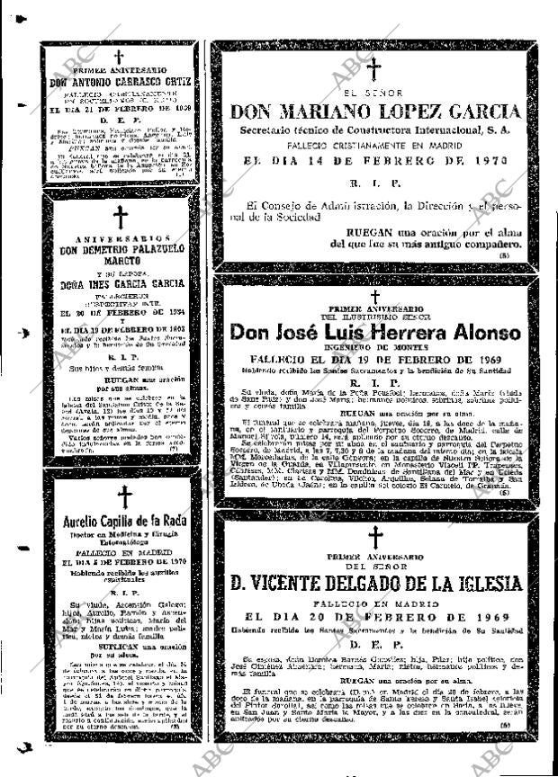 ABC MADRID 18-02-1970 página 88