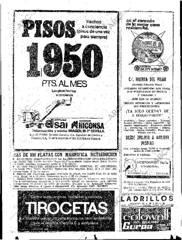 ABC SEVILLA 19-02-1970 página 57