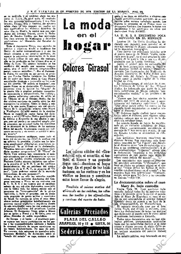 ABC MADRID 20-02-1970 página 26