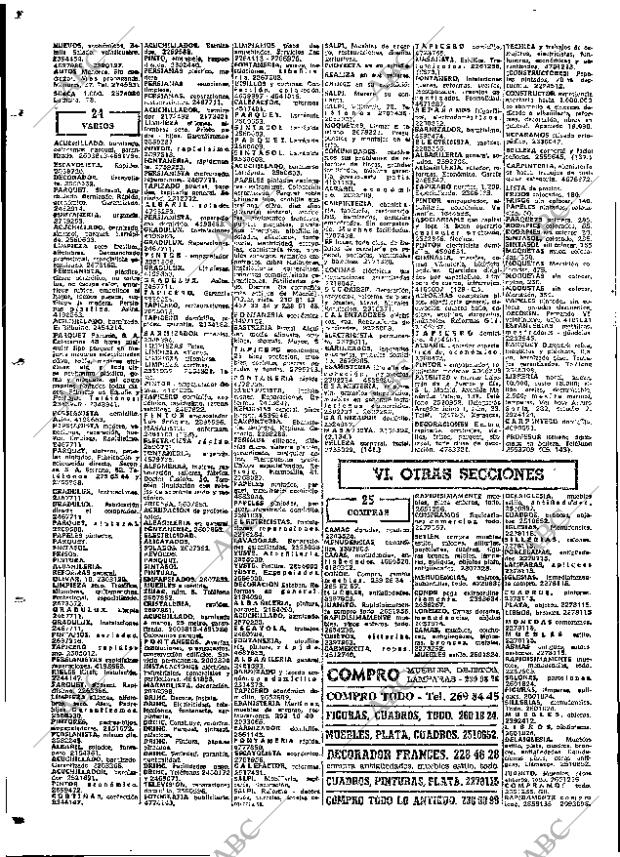 ABC MADRID 20-02-1970 página 88