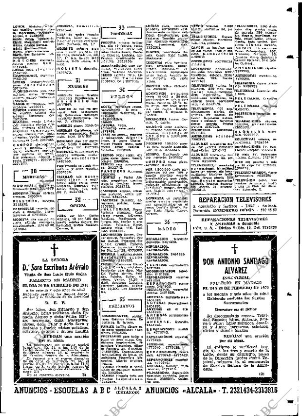ABC MADRID 21-02-1970 página 101