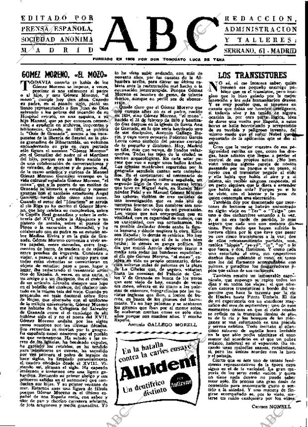 ABC MADRID 21-02-1970 página 3