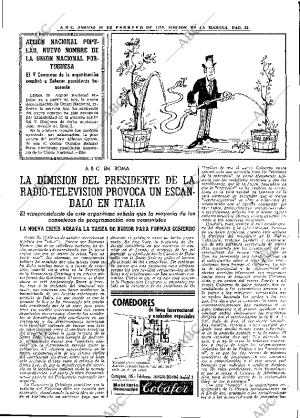 ABC MADRID 21-02-1970 página 33