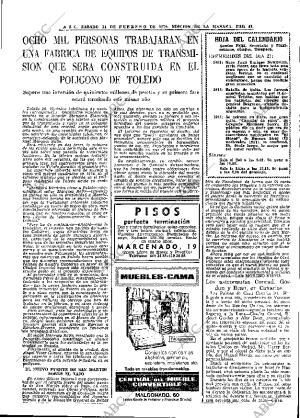 ABC MADRID 21-02-1970 página 41