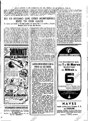 ABC MADRID 21-02-1970 página 72