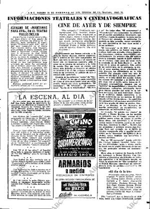 ABC MADRID 21-02-1970 página 77