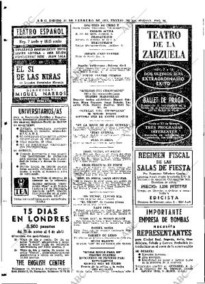 ABC MADRID 21-02-1970 página 80