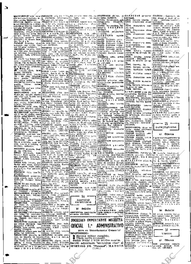 ABC MADRID 21-02-1970 página 96