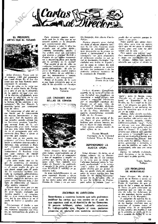 BLANCO Y NEGRO MADRID 21-02-1970 página 19