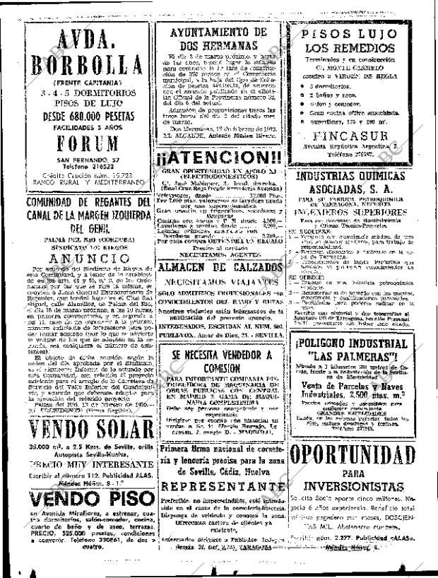 ABC SEVILLA 22-02-1970 página 96