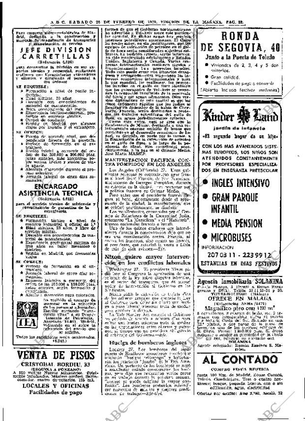 ABC MADRID 28-02-1970 página 22